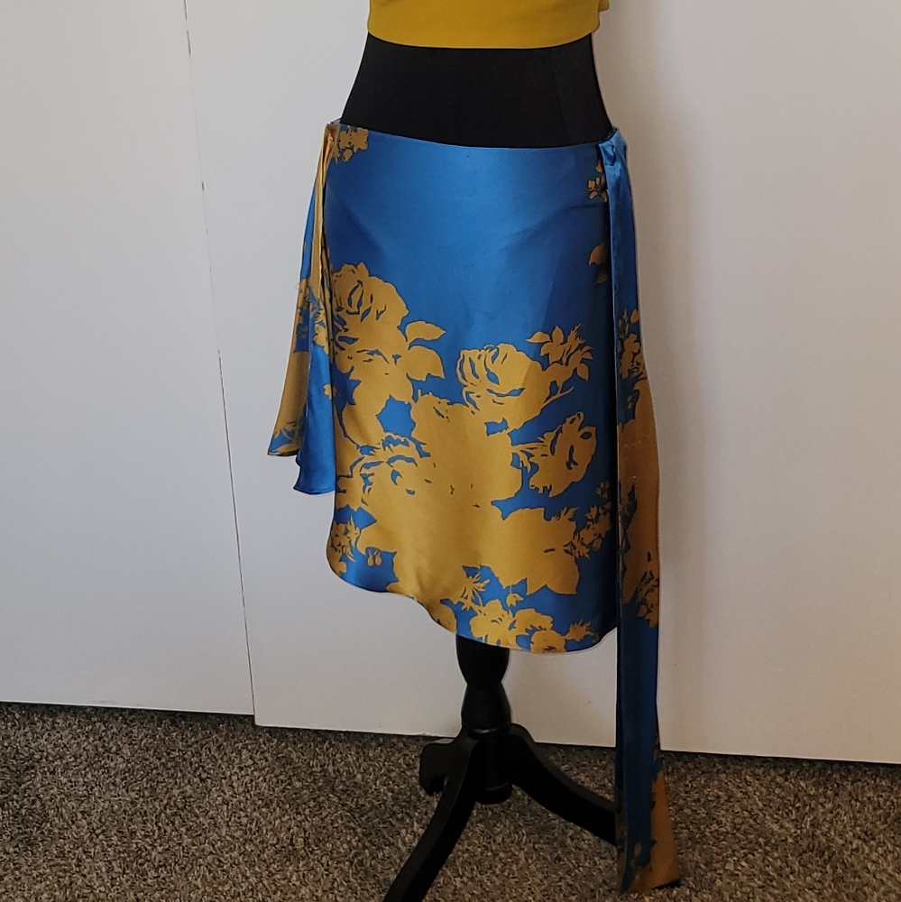 100% Silk DANIELA CORTE Skirt